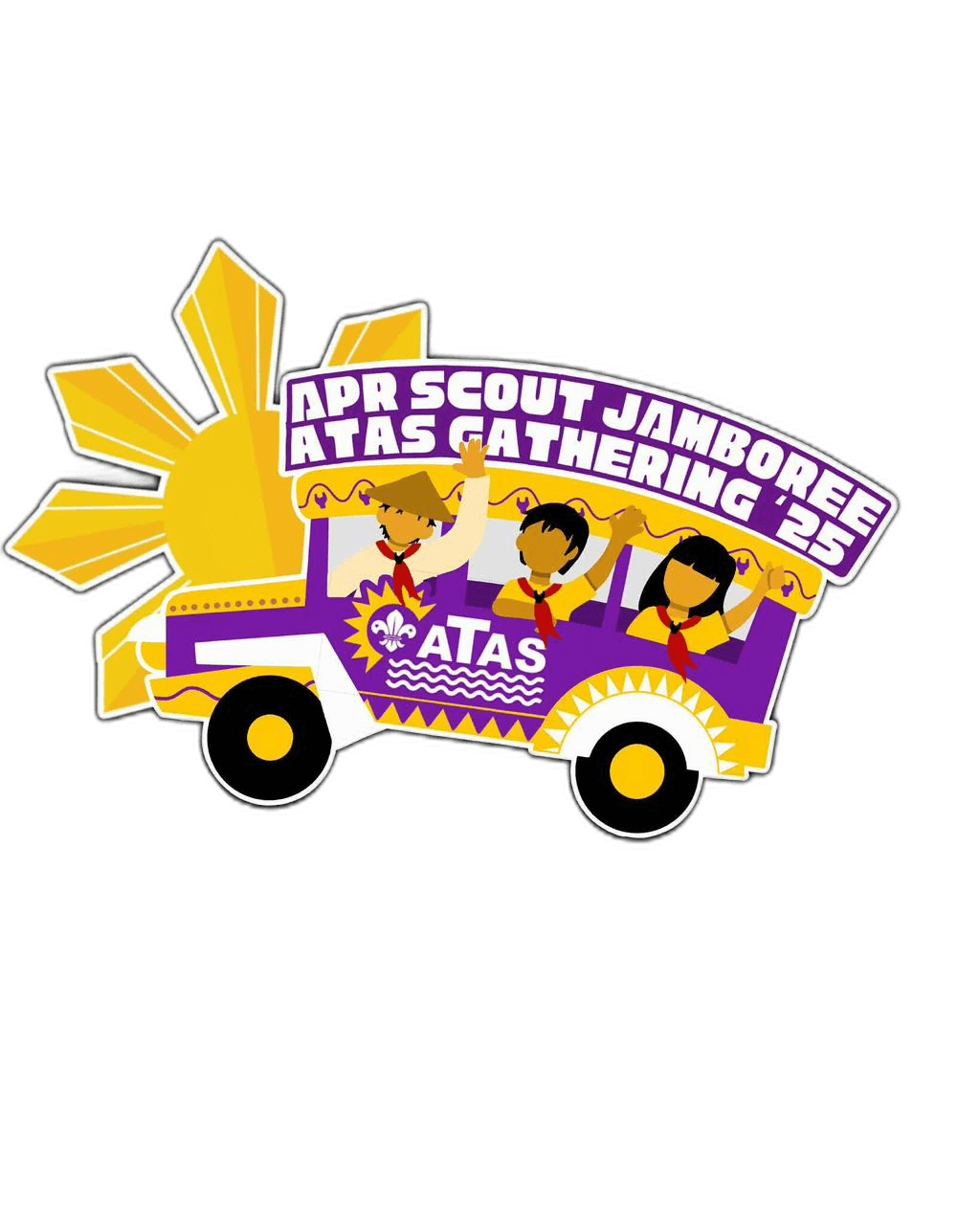 33rd APR Jamboree ATAS Gathering Logo